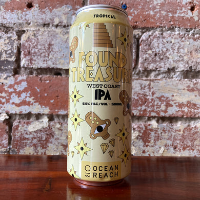 Ocean Reach Brewing  Found Treasure West Coast IPA