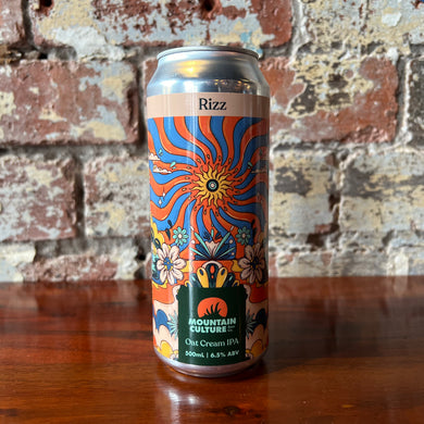 Mountain Culture Rizz Oat Cream IPA Mountain Culture Rizz Oat Cream IPA