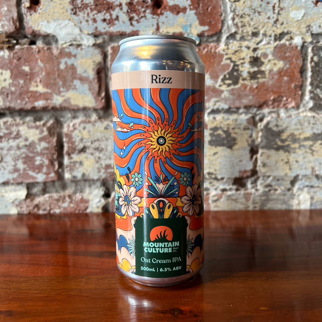 Mountain Culture Rizz Oat Cream IPA