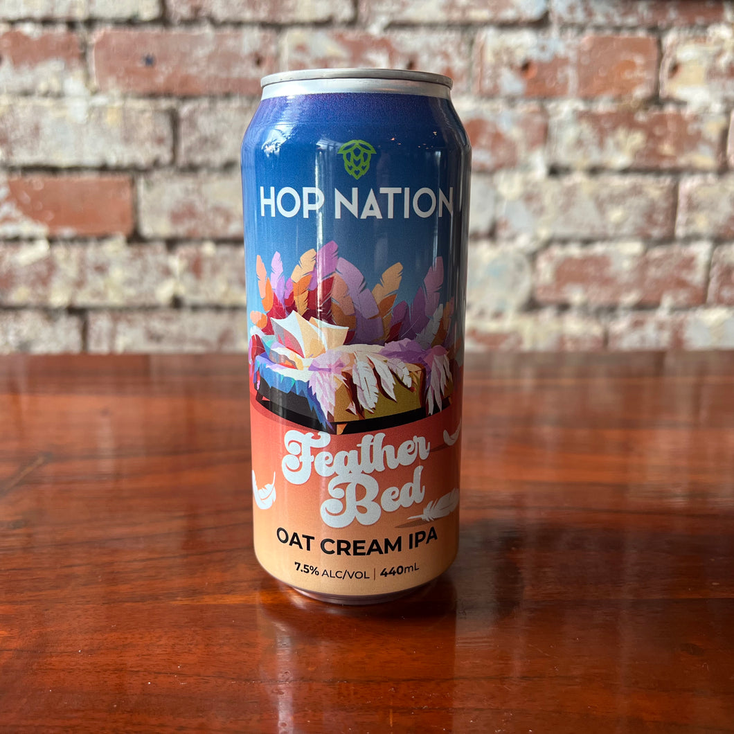 Hop Nation Feather Bed Oat Cream IPA