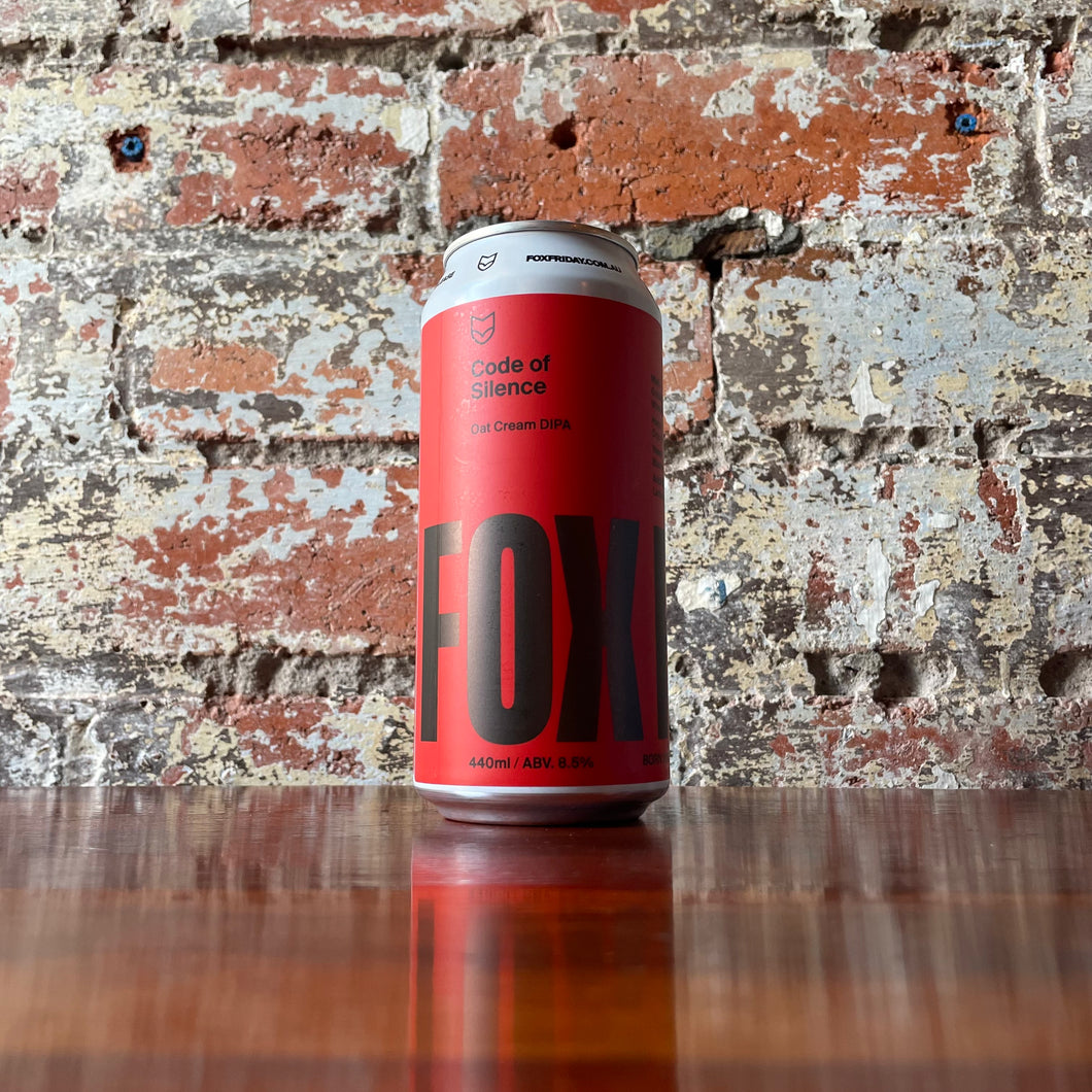 Fox Friday Code of Silence Oat Cream DIPA