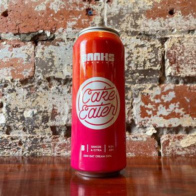 Banks Brewing Cake Eater Simcoe & Citra Oat Cream DIPA Banks Brewing Cake Eater Simcoe & Citra Oat Cream DIPA