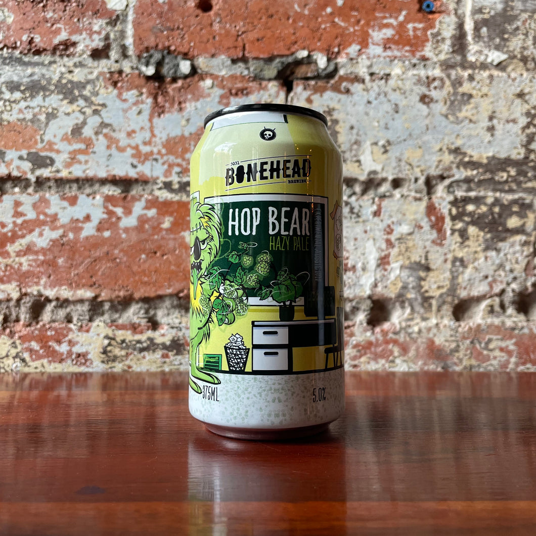 Bonehead Hop Bear Hazy Pale