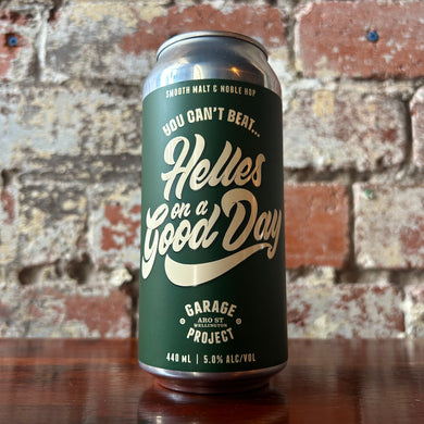 Garage Project Helles On A Good Day Garage Project Helles On A Good Day