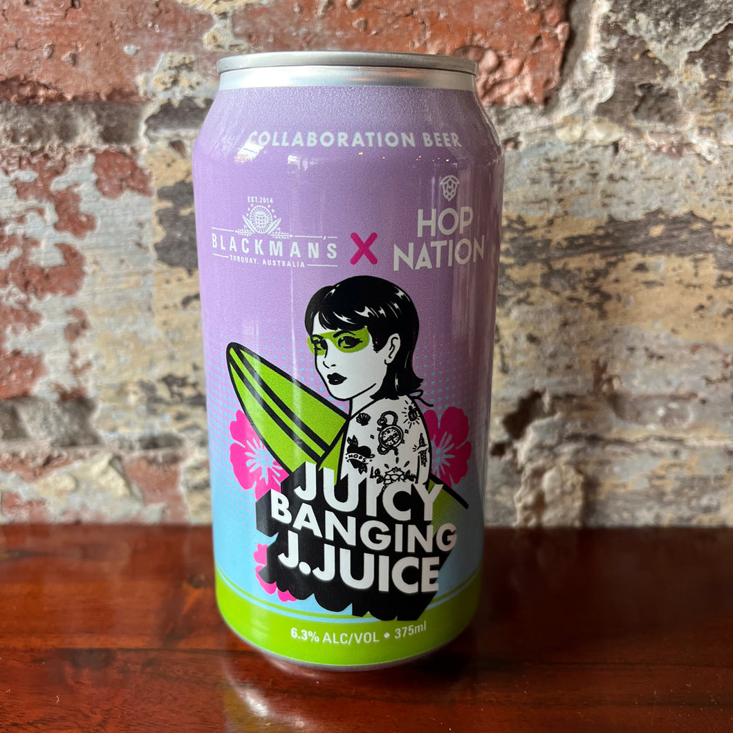 Blackman's X Hop Nation Juicy Banging J.Juice IPA