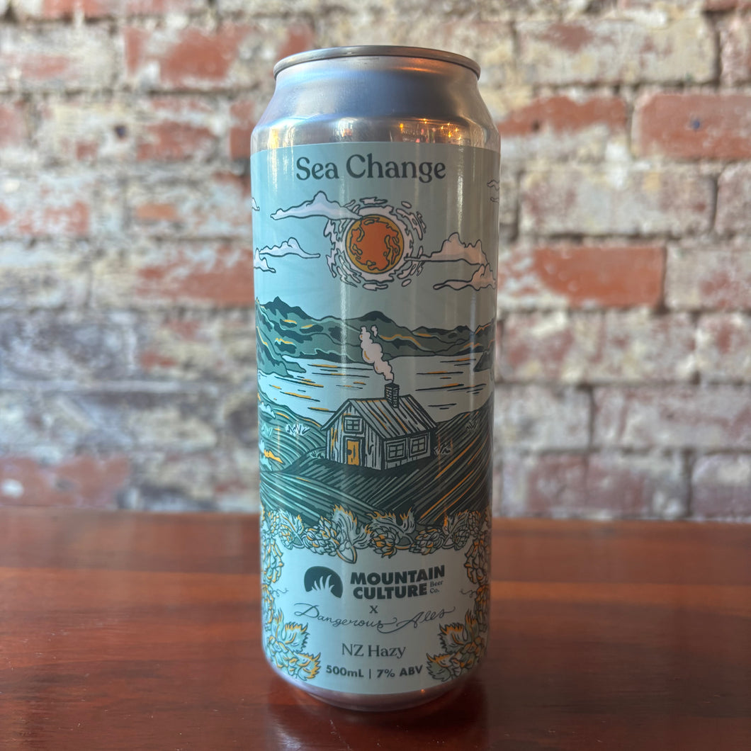 Mountain Culture x Dangerous Ales Sea Change NZ Hazy