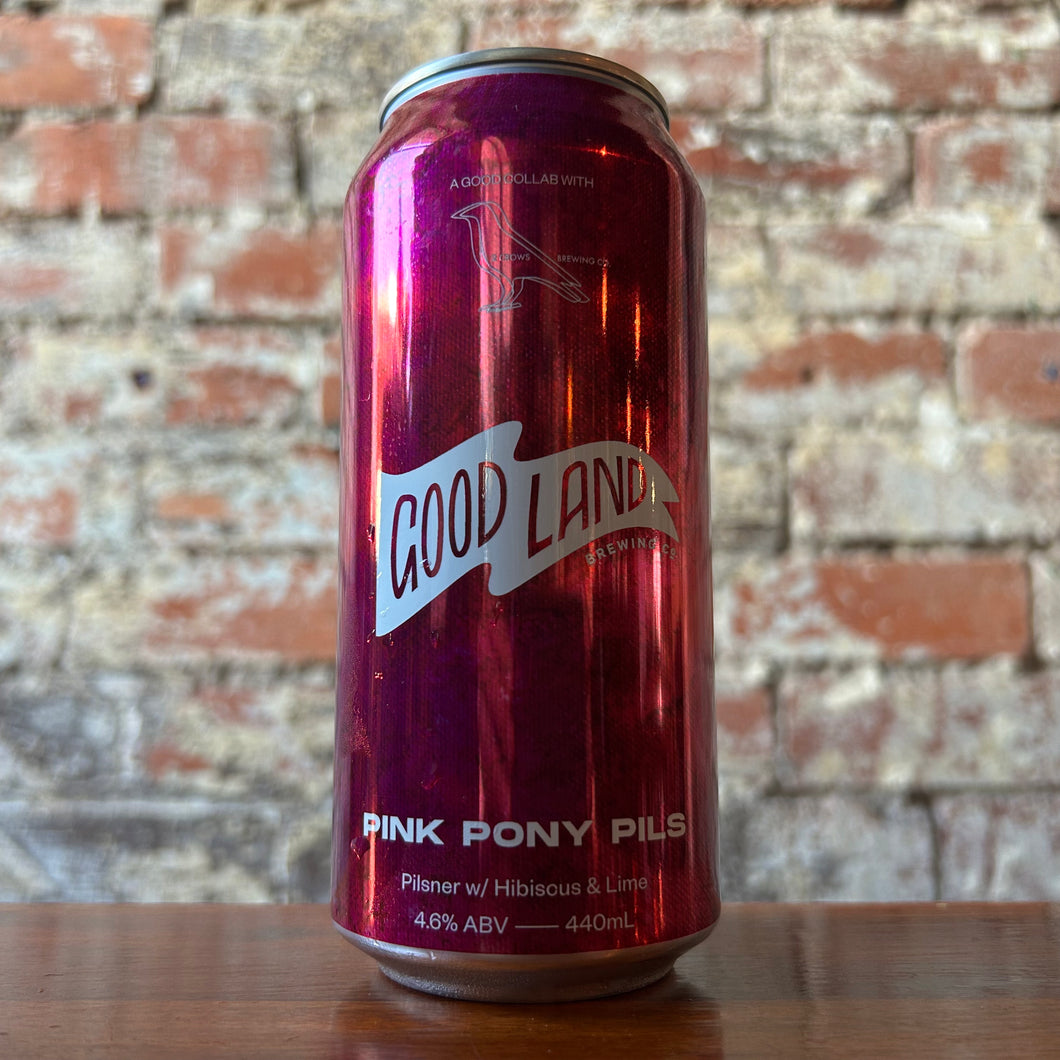 Good Land Pink Pony Pils Pilsner