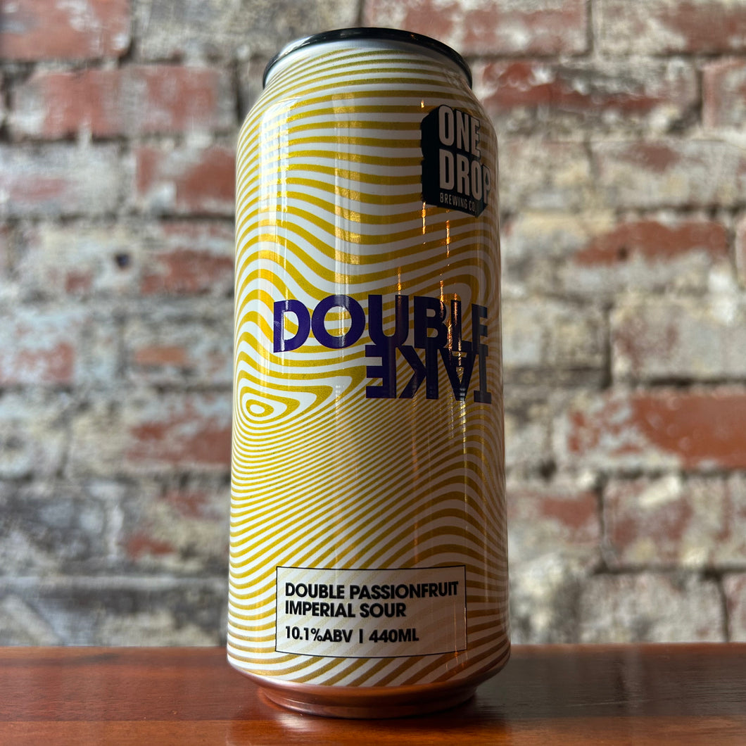One Drop Double Take Double Passionfruit Imperial Sour