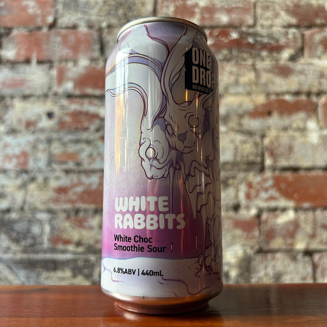 One Drop White Rabbits White Choc Smoothie Sour