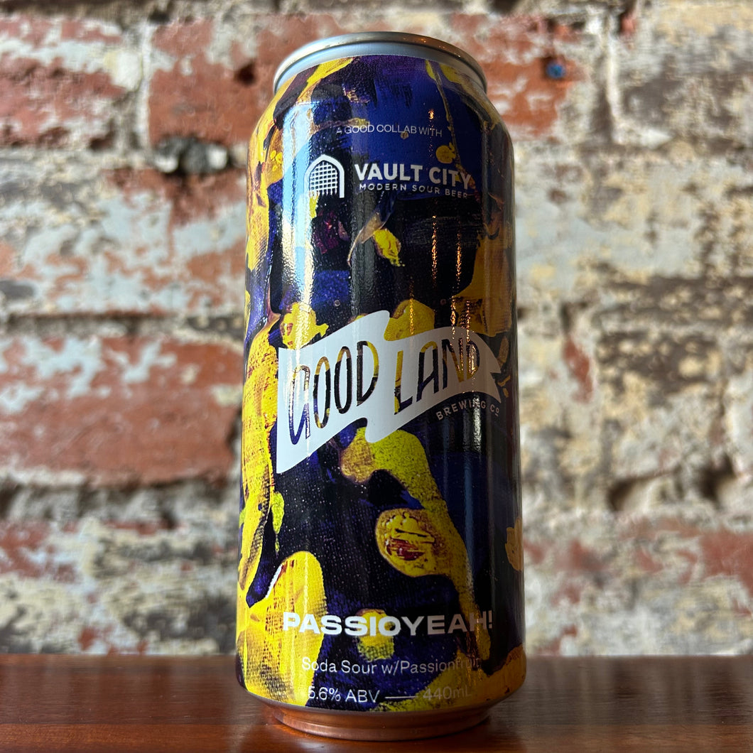 Good Land x Vault City Passioyeah! Passionfruit Soda Sour