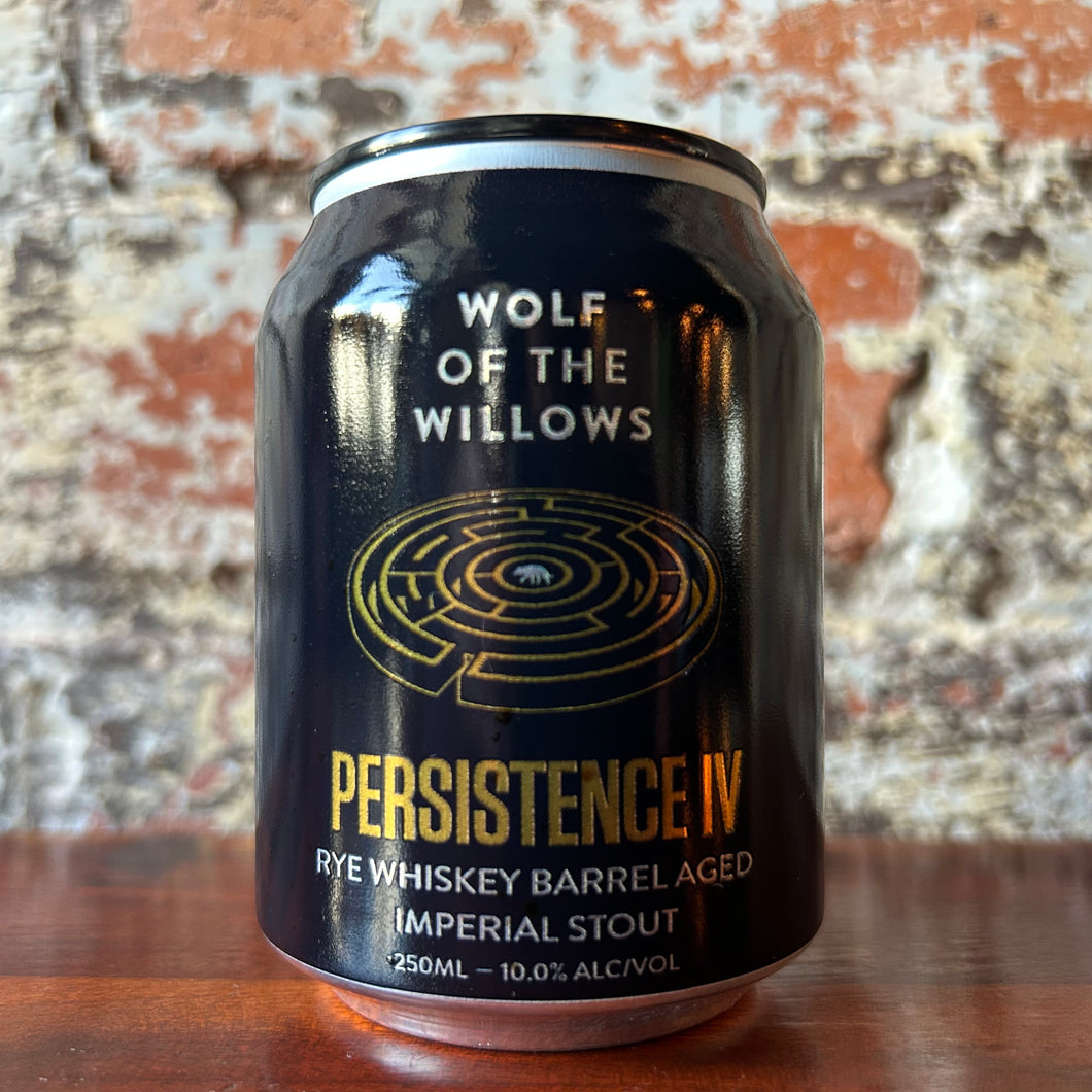 Wolf of the Willows Persistence IV Gospel Rye Barrel Aged Rye Imperial Stout