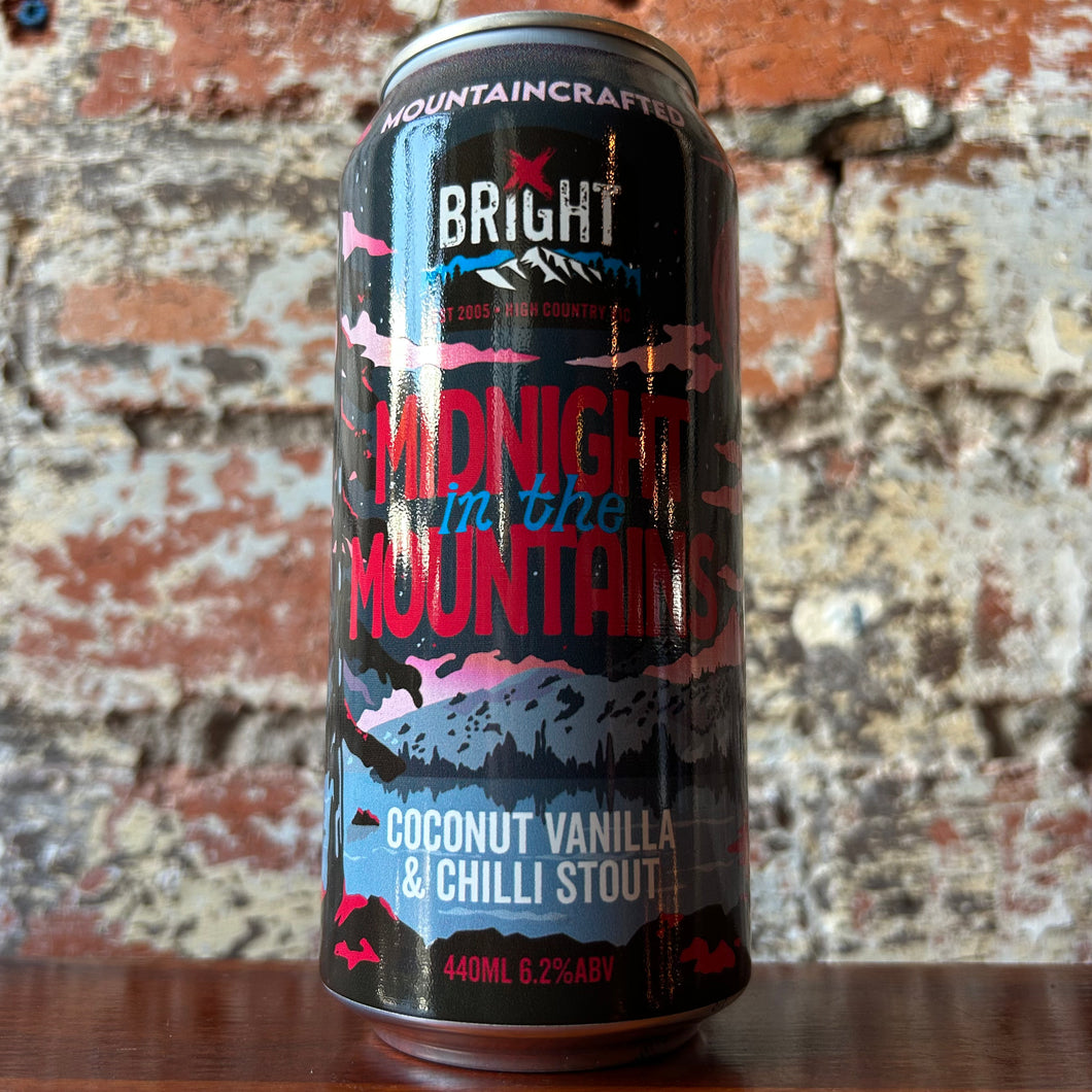 Bright Midnight in the Mountains Coconut Vanilla & Chilli Stout