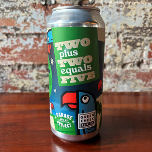 Garage Project Two Plus Two Equals Five DDH Hazy Triple IPA