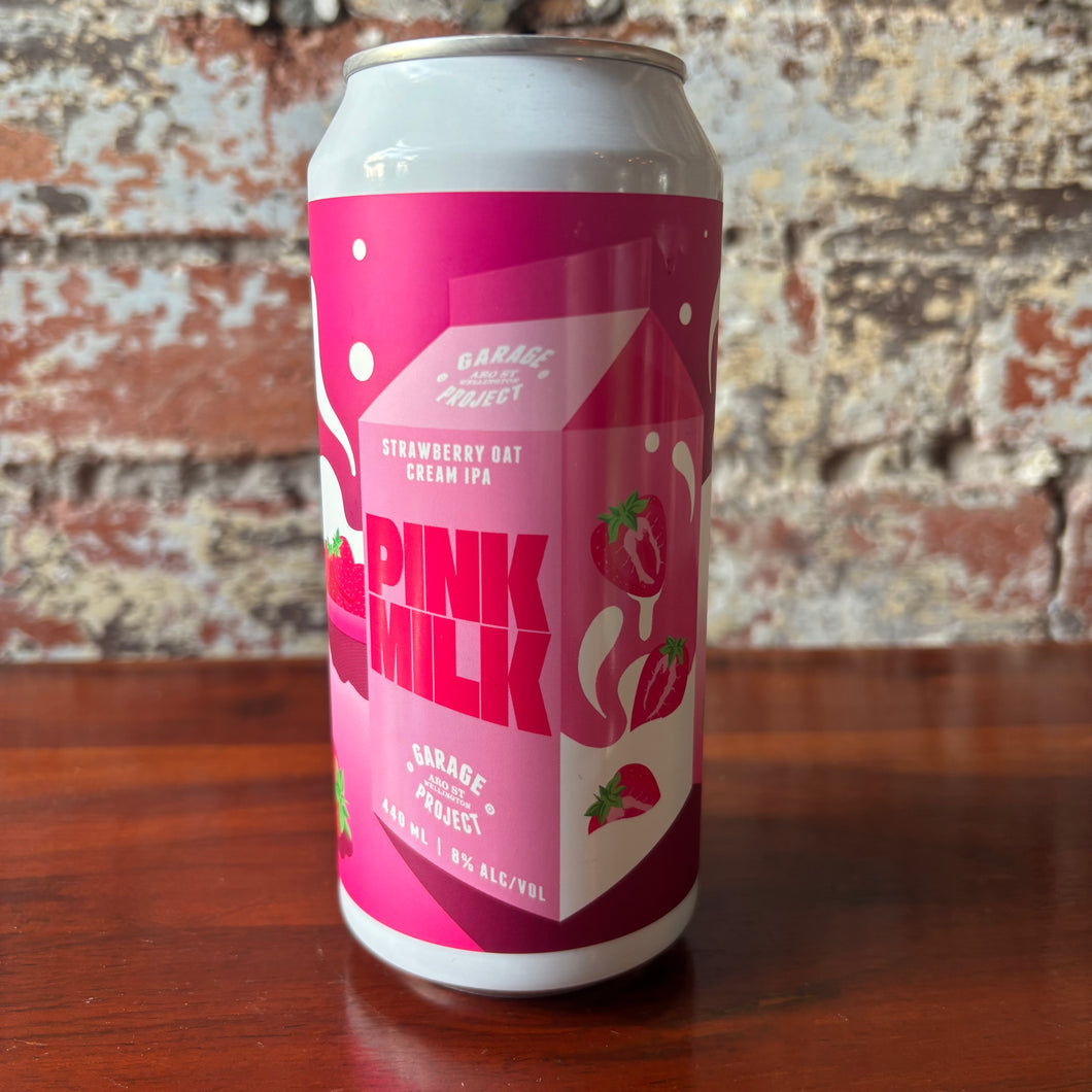 Garage Project Pink Milk Strawberry Oat Cream IPA