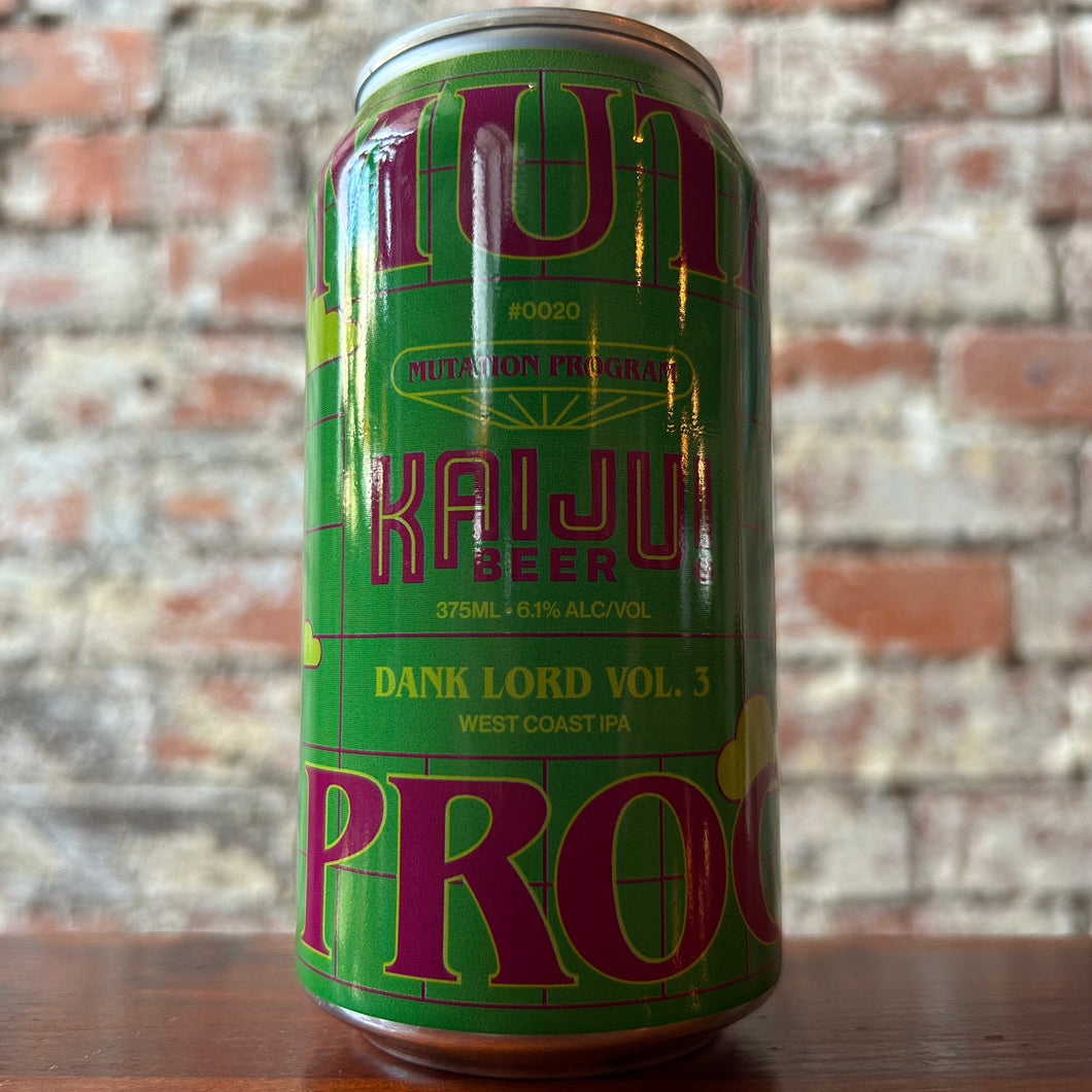 Kaiju Mutation Program #0020 Dank Lord Vol.3 West Coast IPA