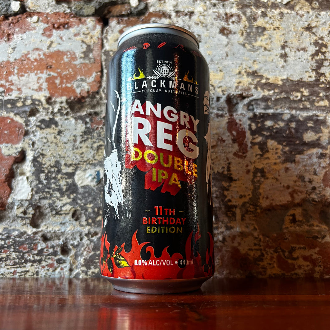 Blackman's Angry Reg Double IPA (11th Birthday Edition)