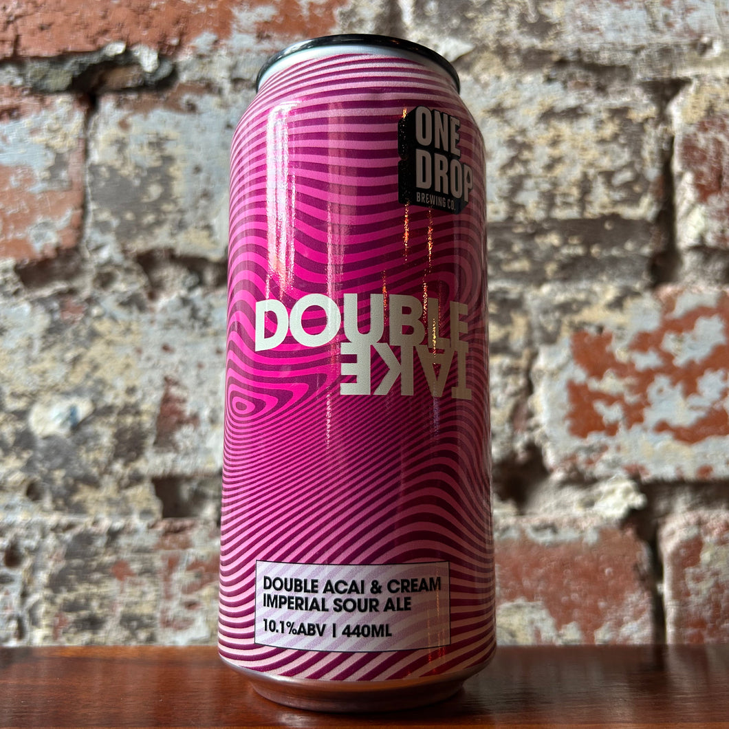 One Drop Double Take Double Açai & Cream Imperial Sour