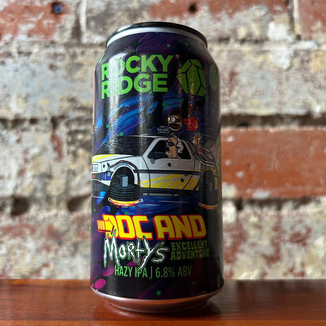 Rocky Ridge Doc & Morty’s Excellent Adventure Hazy IPA