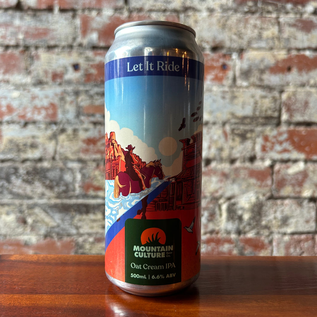 Mountain Culture Let It Ride Oat Cream IPA