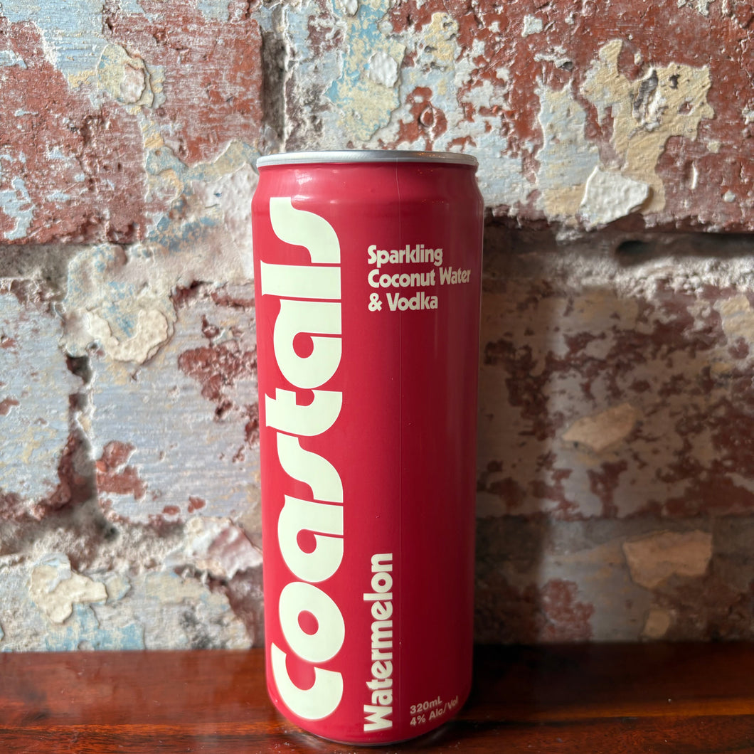 Coastals Hard Coco Water Alcoholic Sparkling Watermelon