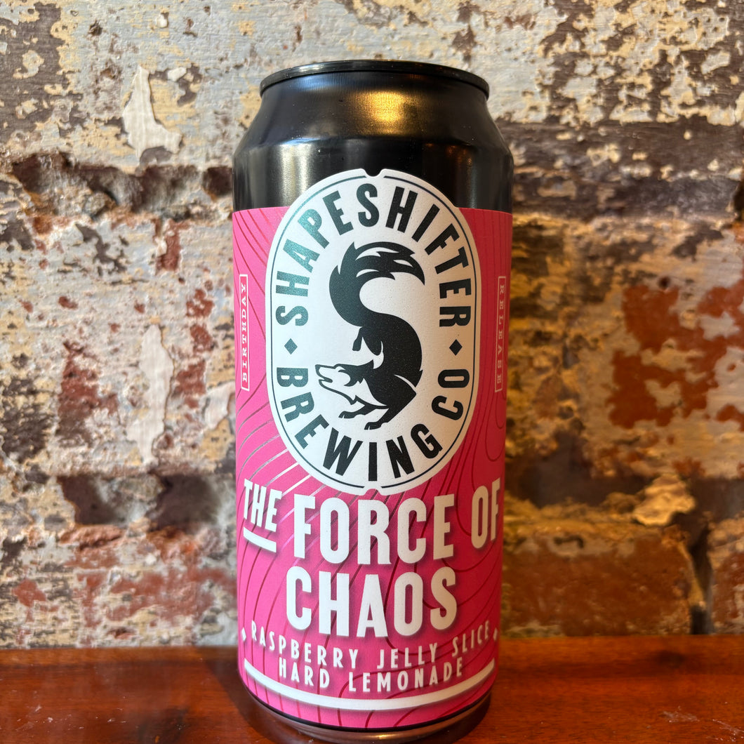 Shapeshifter Force of Chaos Raspberry Jelly Slice Hard Lemonade
