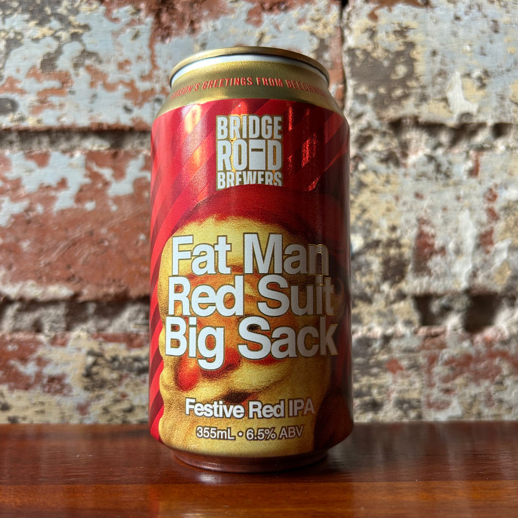 Bridge Road Fat Man Red Suit Big Sack Festive Red IPA 2025