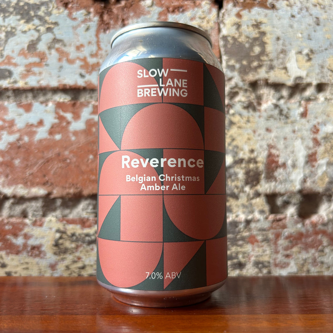 Slow Lane Reverence Belgian Christmas Amber Ale