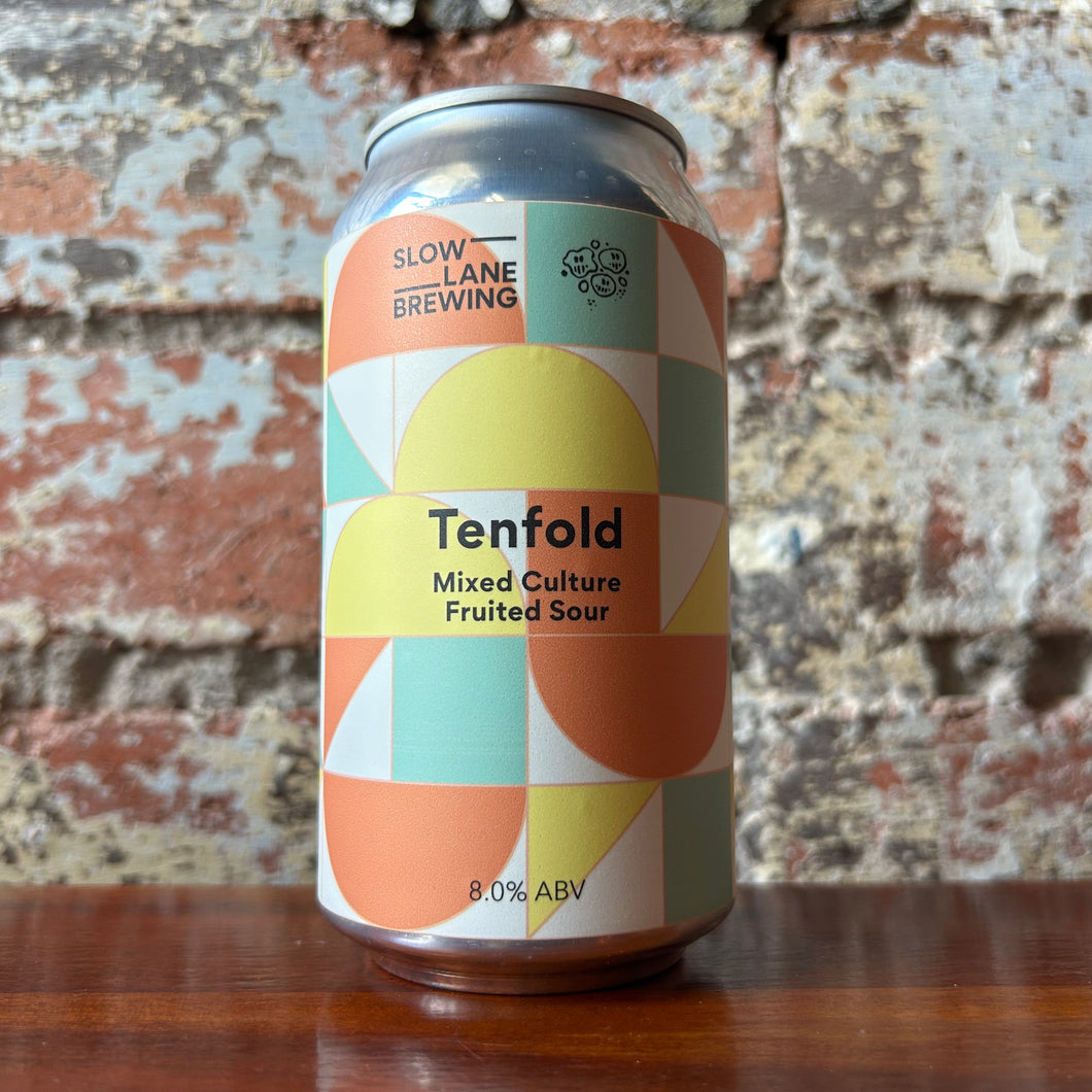 Slow Lane Tenfold Mixed Culture Fruited Sour Ale