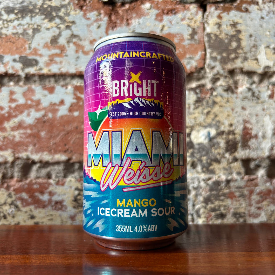Bright Miami Weisse Mango Ice-Cream Sour Ale