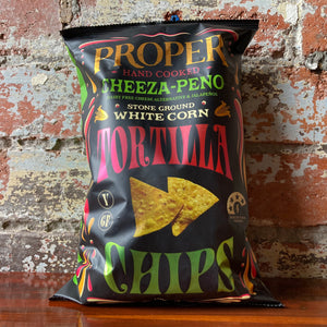 Proper Pineapple Salsa Stone Ground White Corn Tortilla Chips