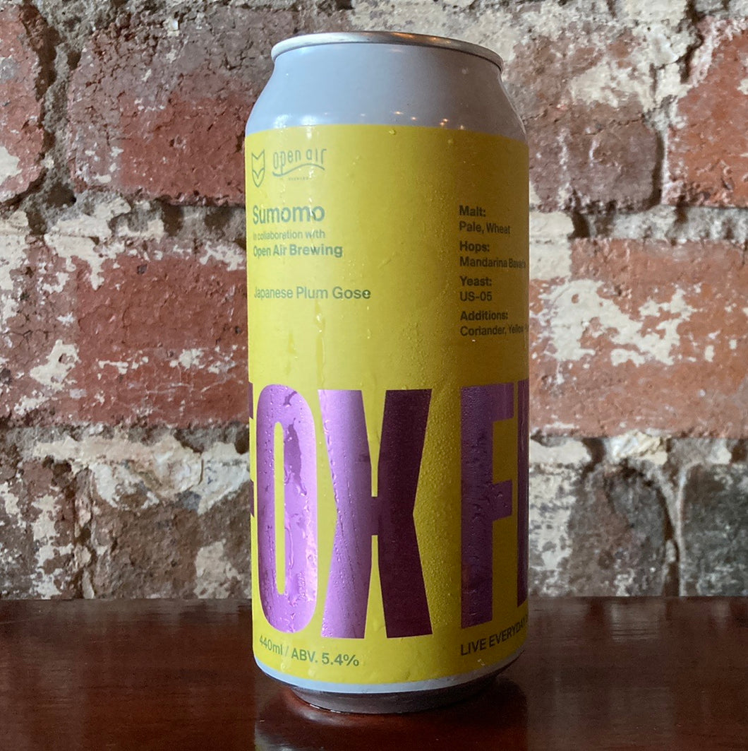 Fox Friday x Open Air Brewing Japanese Plum Gose