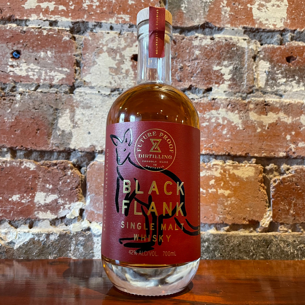Future Proof Distilling Black Flank Single Malt Whiskey