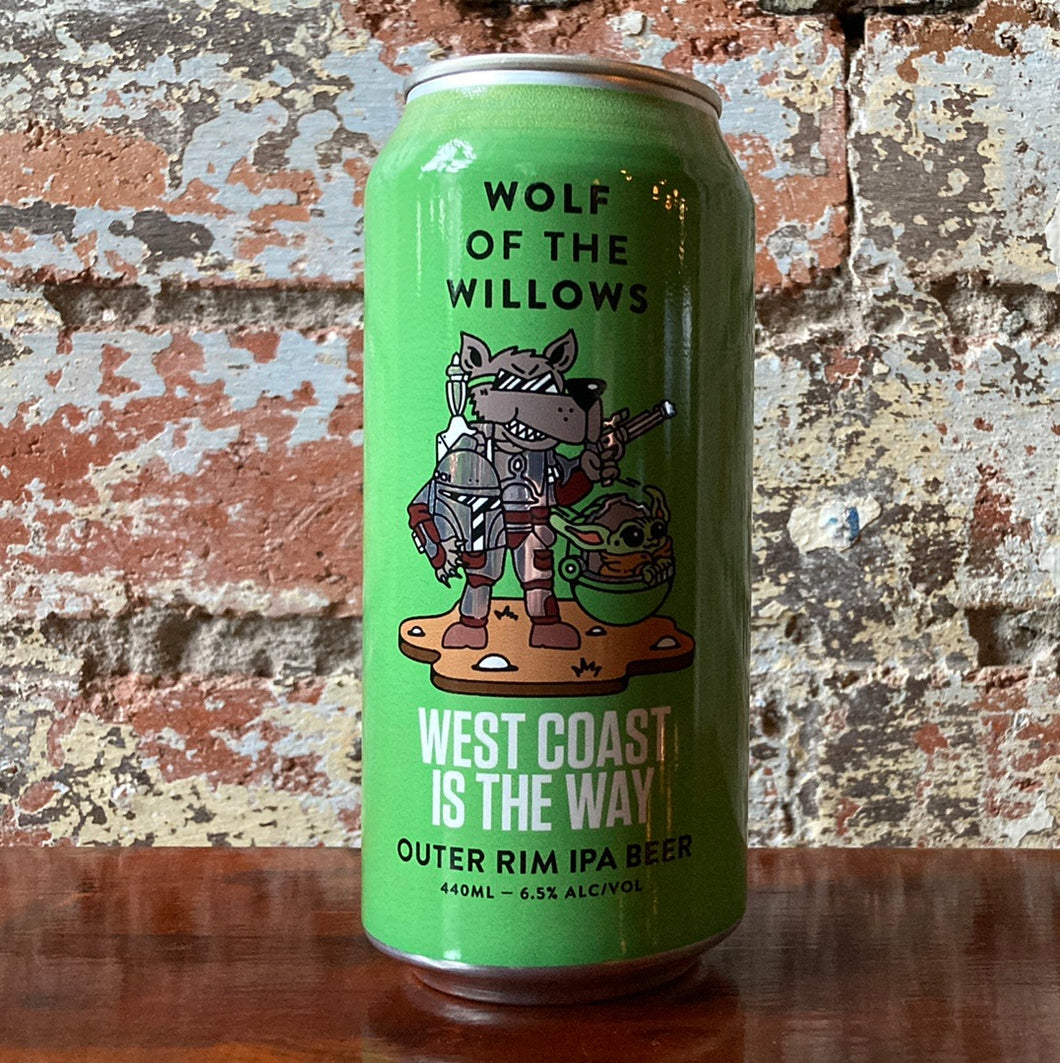 Wolf of the Willows West Coast Is The Way Outer Rim IPA