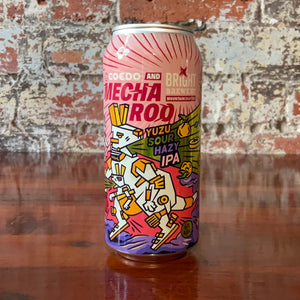 Bright X Coedo Mecha Roo Yuzu Sour Hazy IPA