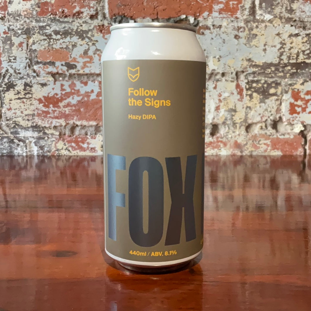 Fox Friday Follow The Signs Hazy DIPA