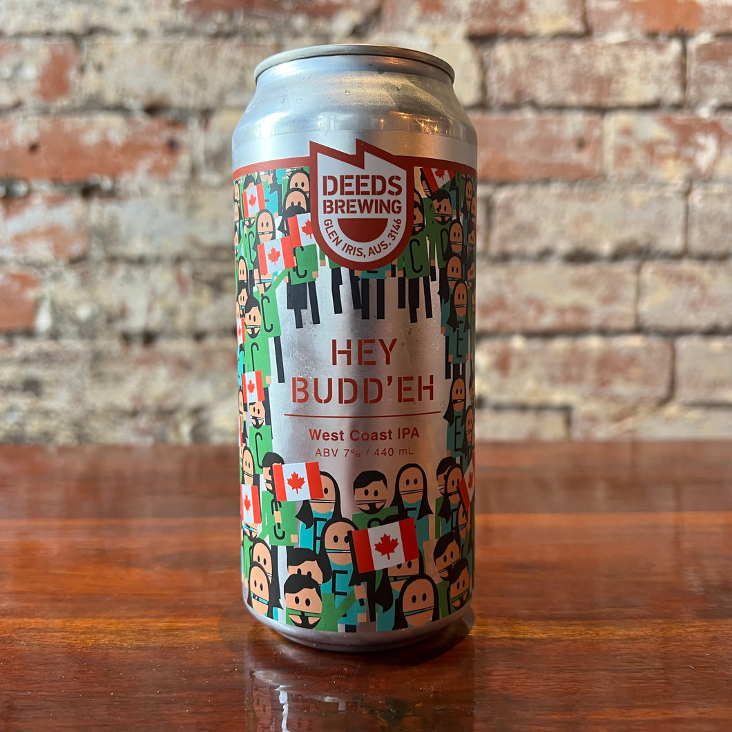 Deeds Hey Budd’eh West Coast IPA