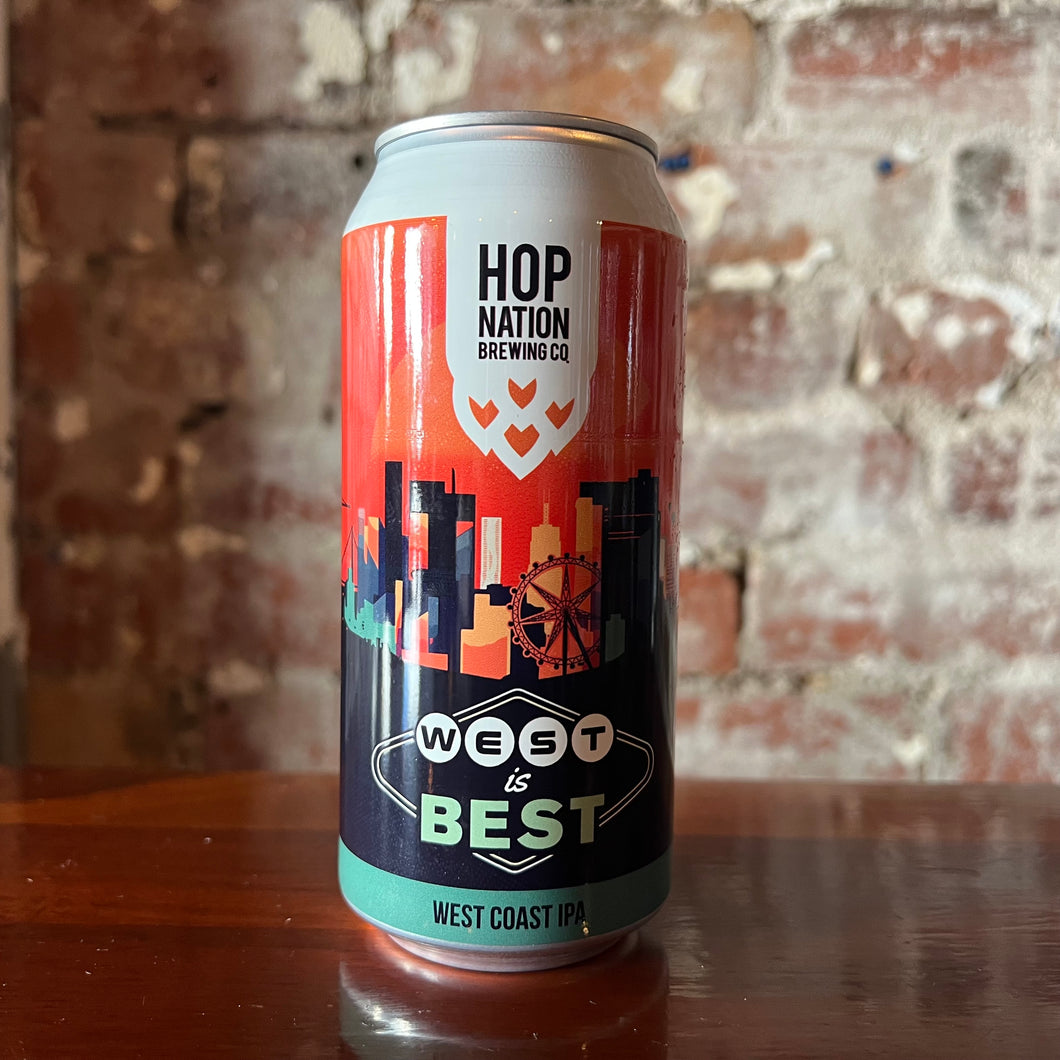Hop Nation West is Best West Coast IPA