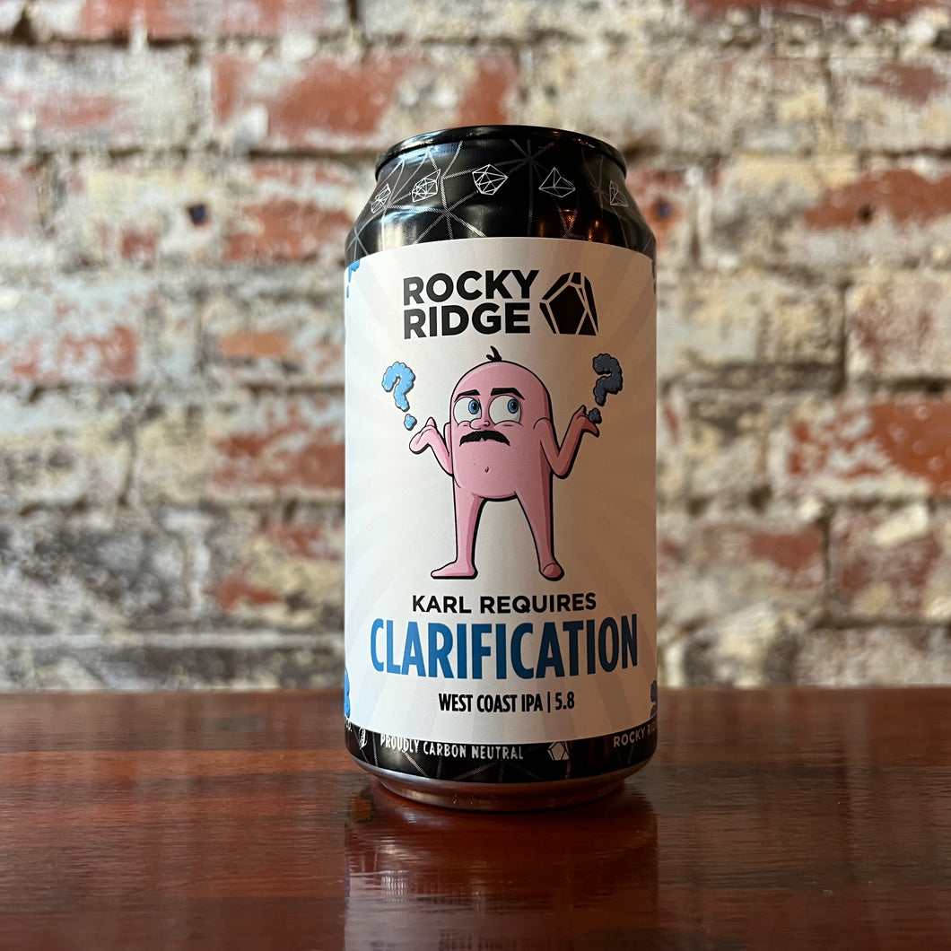 Rocky Ridge Karl Requires Clarification West Coast IPA