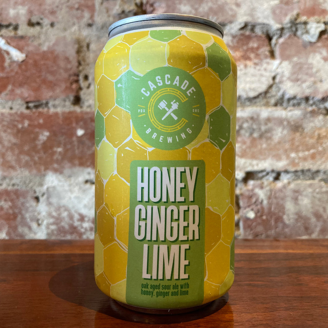 Cascade Honey Ginger Lime Oak Aged Sour Ale