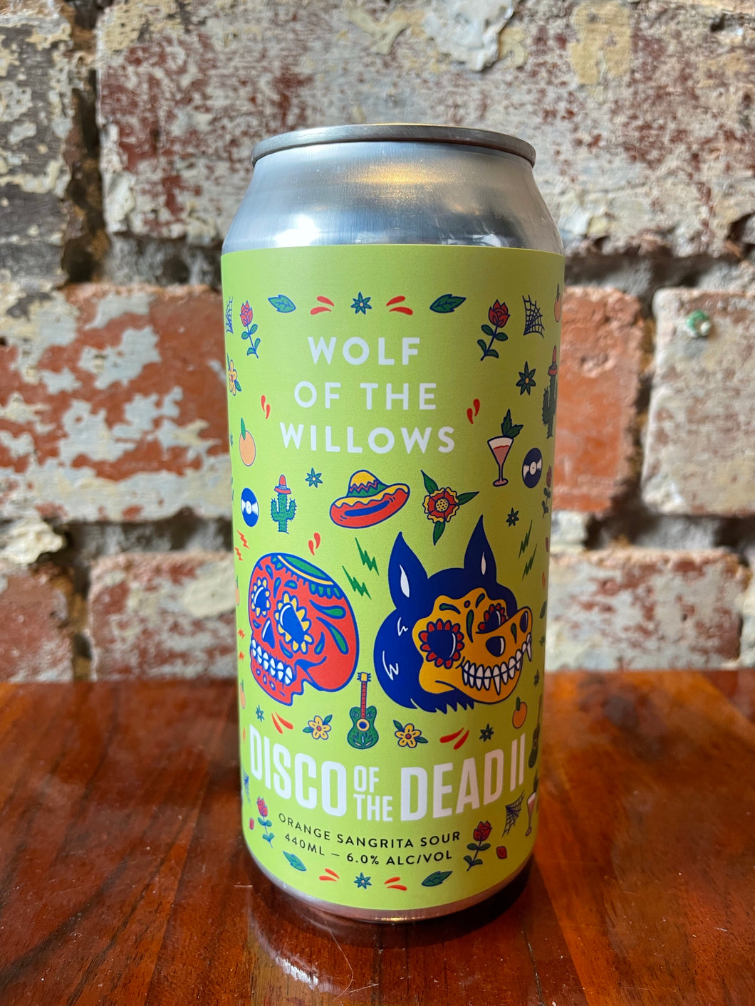 Wolf of the Willows Disco of the Dead Orange Sangrita Sour