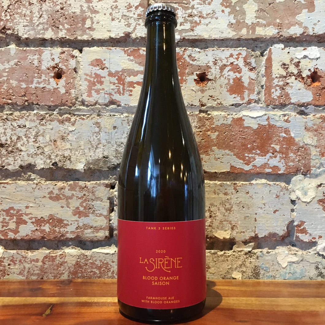 La Sirène Tank 3 Series Blood Orange Saison Farmhouse Ale