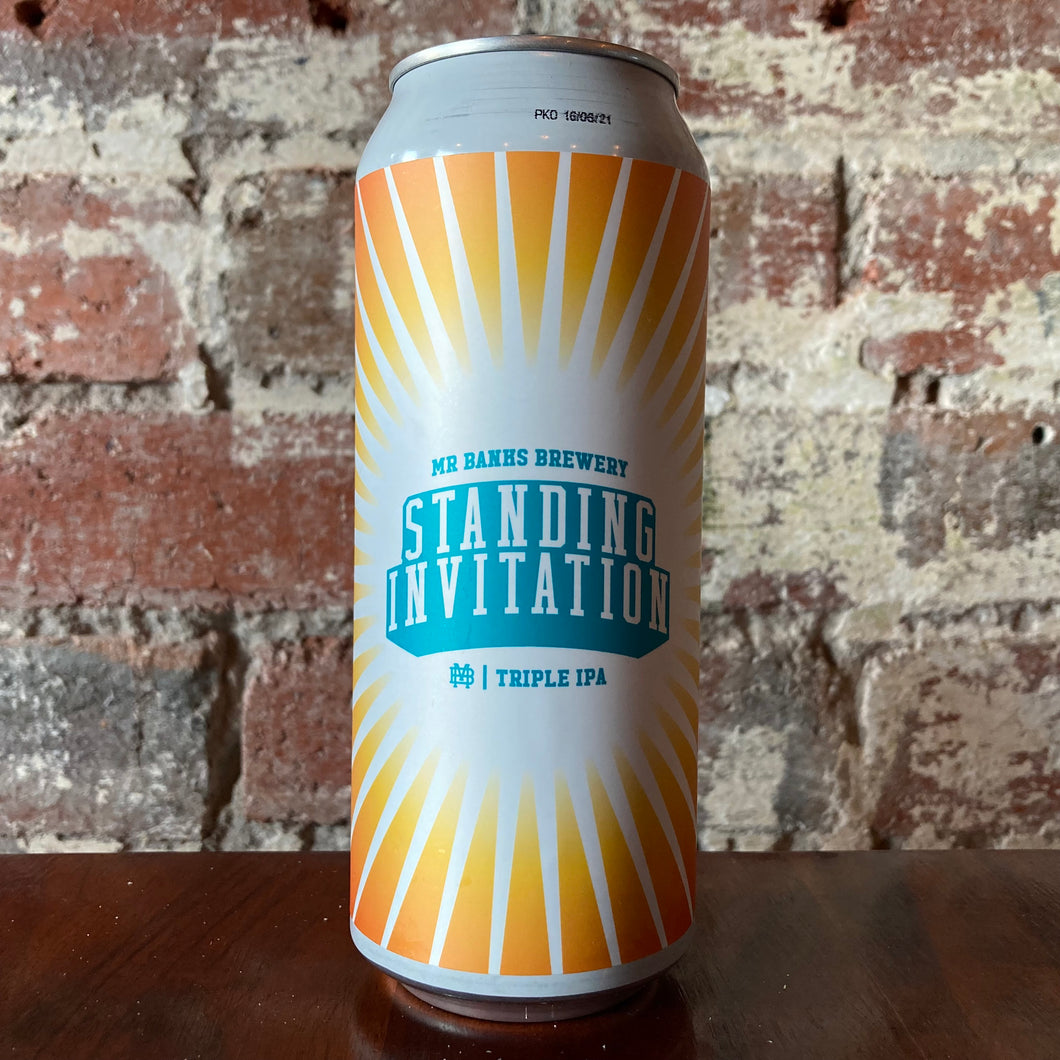 Mr Banks Standing Invitation Triple IPA