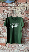 Load image into Gallery viewer, Otter’s Promise Forest Green Logo T-Shirt

