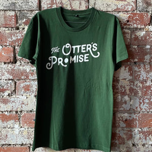 Otter’s Promise Forest Green Logo T-Shirt