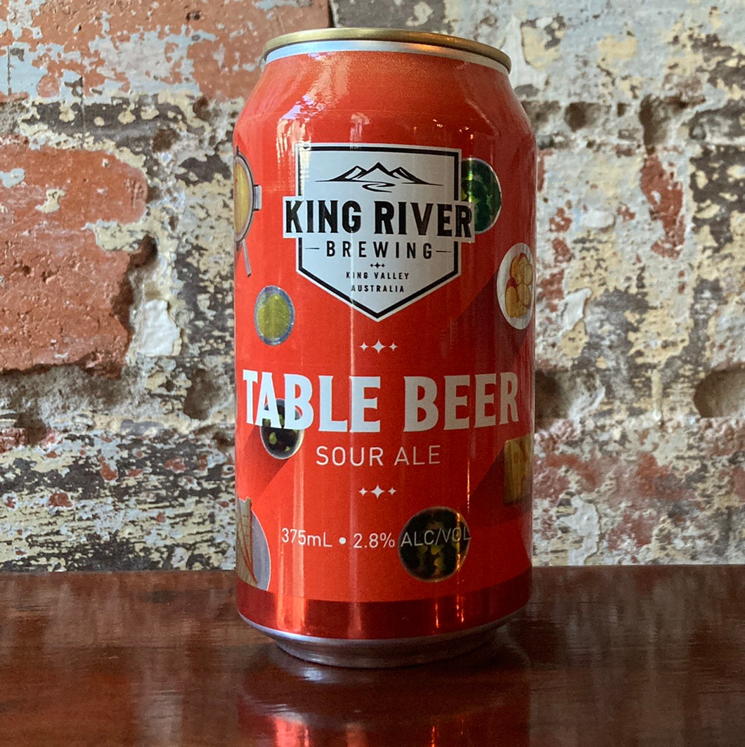 King River Table Beer Sour Ale