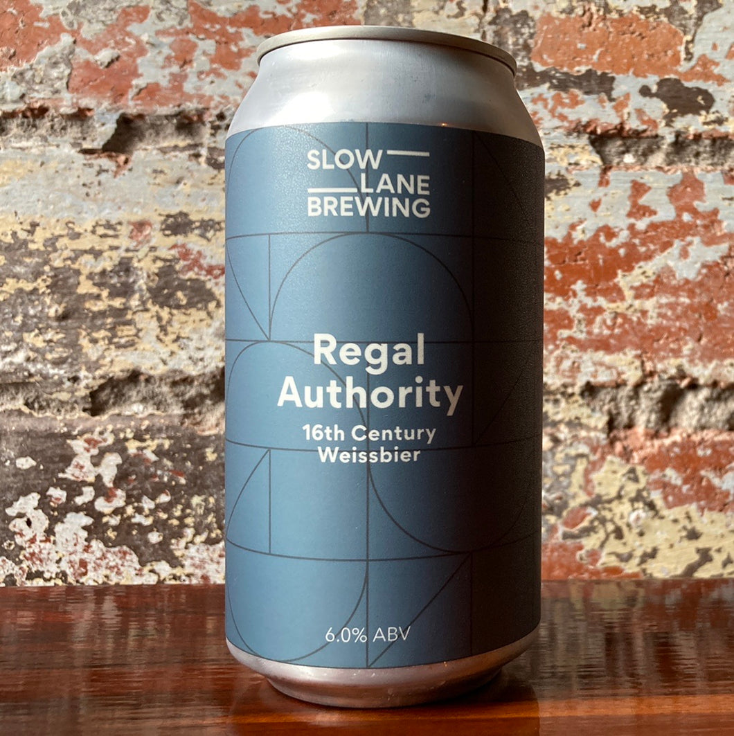 Slow Lane Regal Authority 16th Century Weissebier