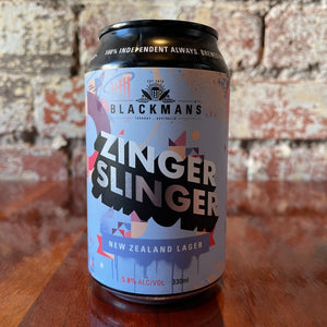 Blackman's Zinger Slinger New Zealand Lager
