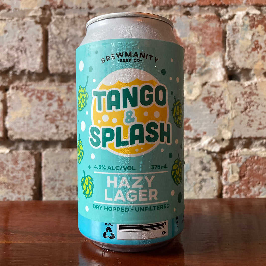 Brewmanity Tango & Splash Hazy Lager