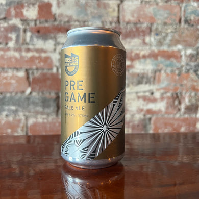 Deeds Pre Game Pale Ale Deeds Pre Game Pale Ale