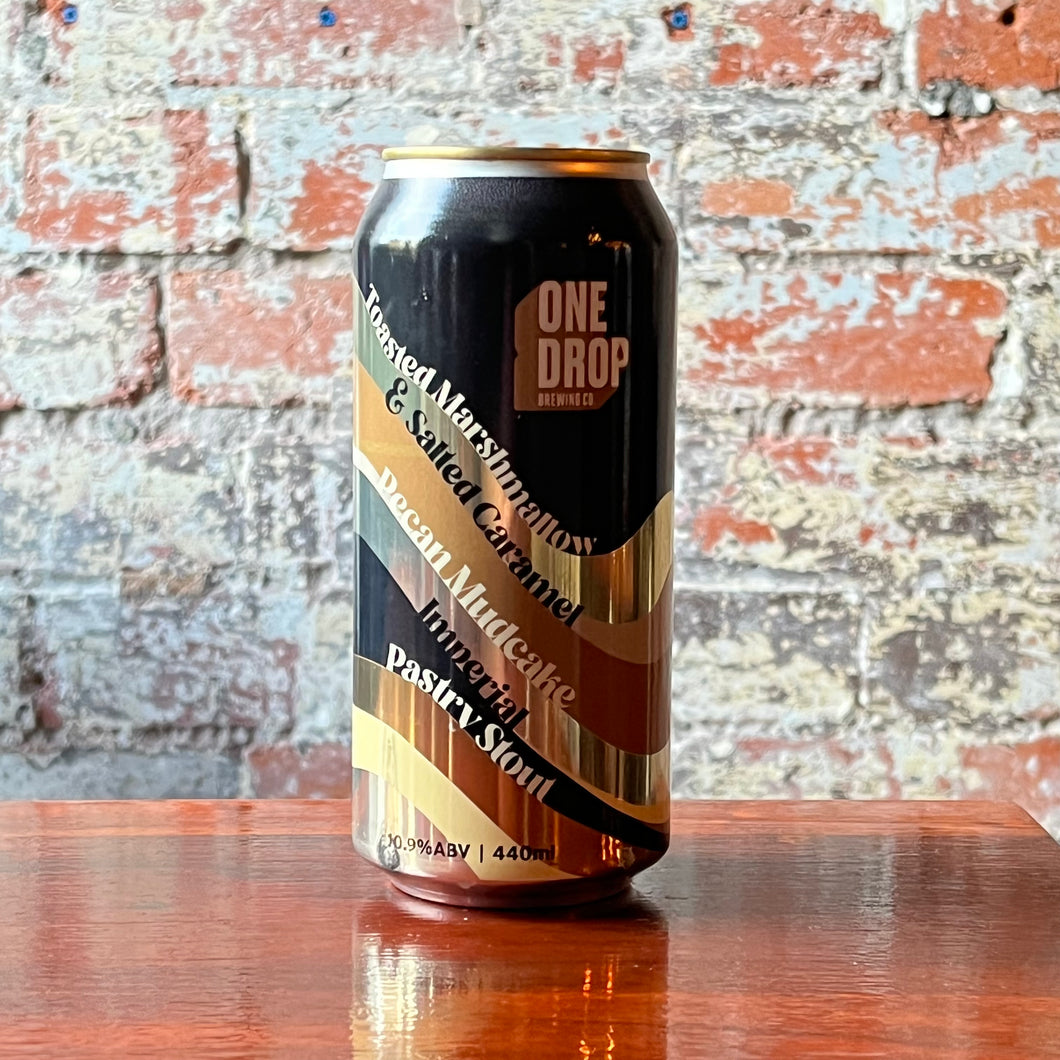 One Drop Toasted Marshmallow & Salted Caramel Pecan Mudcake Imperial Pastry Stout